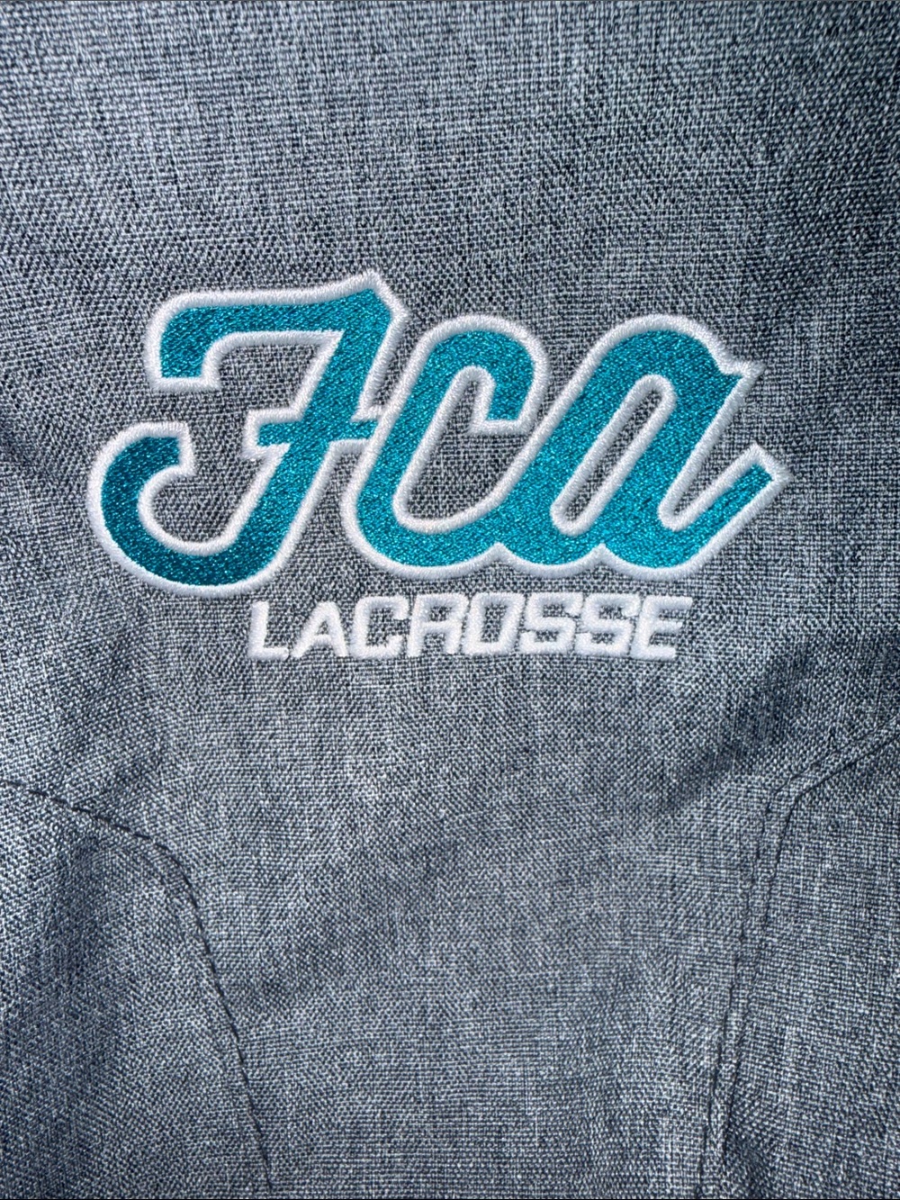 Under Armour Gray and Black Embroidered FCA Lacrosse Backpack NWT - Picture 8 of 9